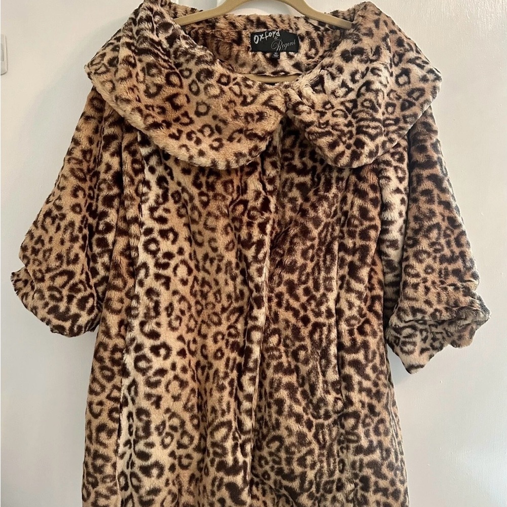 Women's Leopard Print Coat